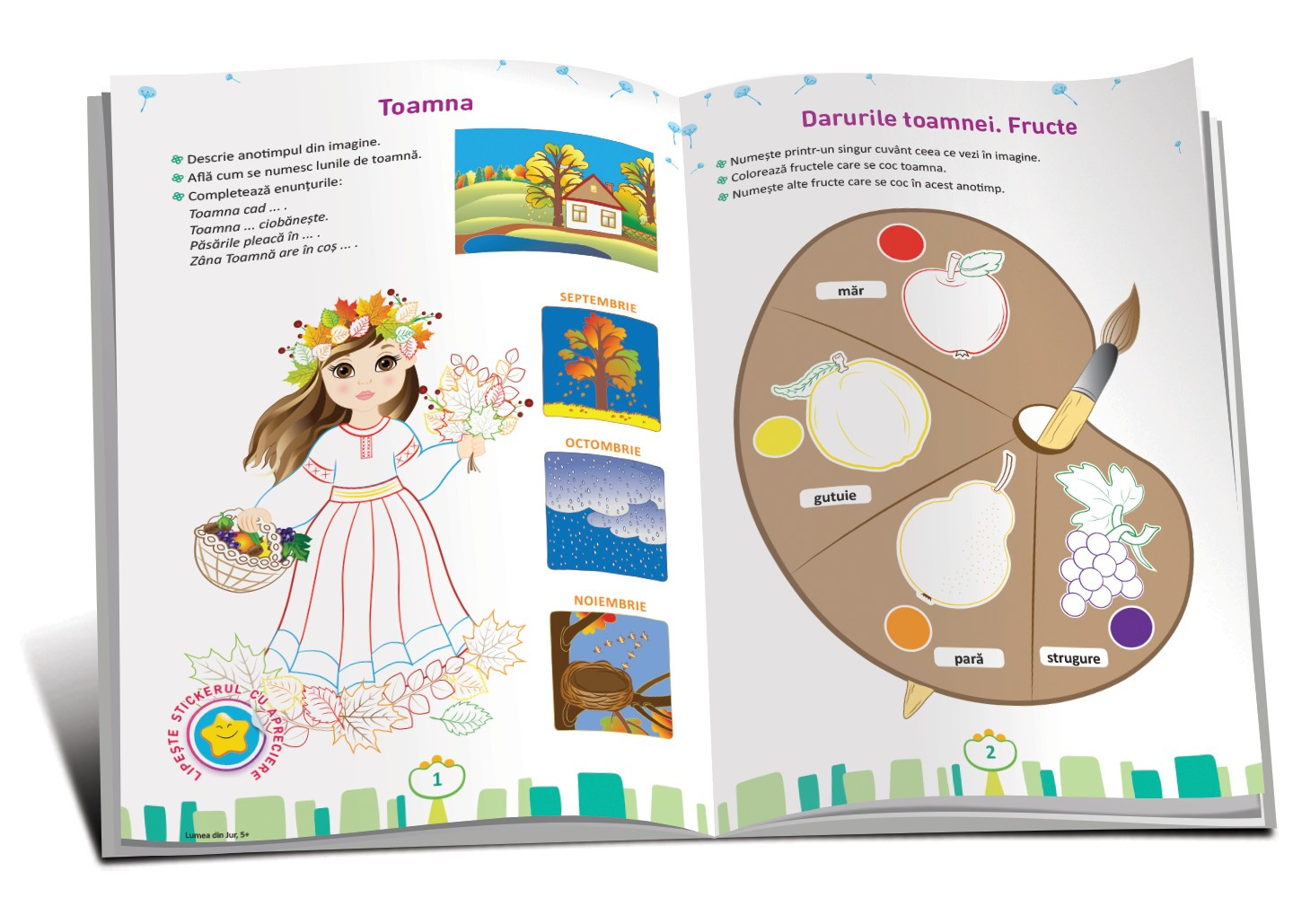 Lumea din jur, cu stickere pentru apreciere (5+)